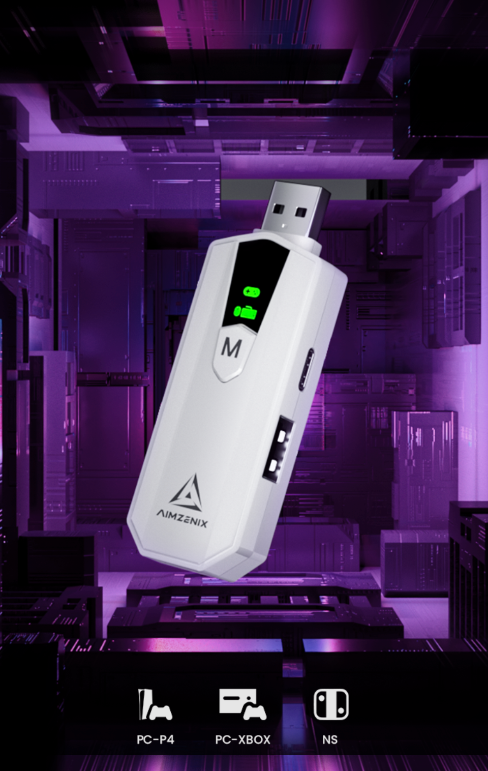 AIMZENIX/AX200PRO Converter - Hardware for Apex Legends, Call of Duty (COD), Destiny 2 on PC