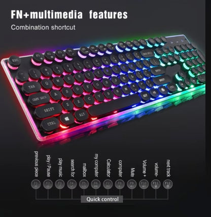 Wolf Gaming Keyboard (Customisable-Enquire)